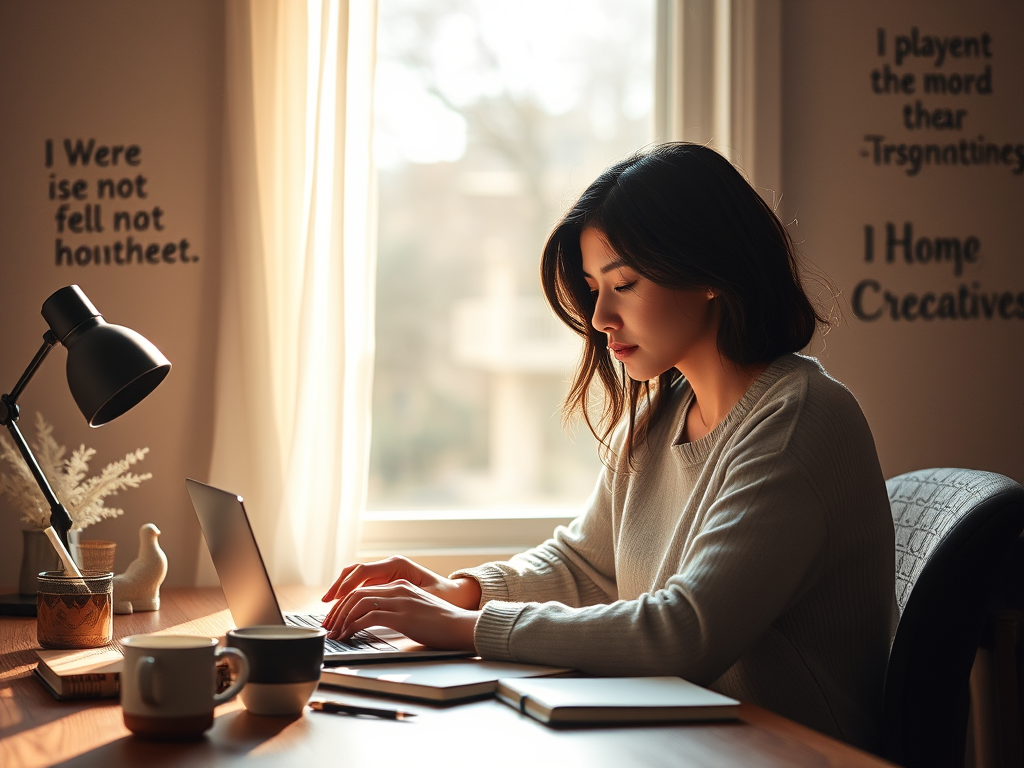 Writing a story on cyclone diary.