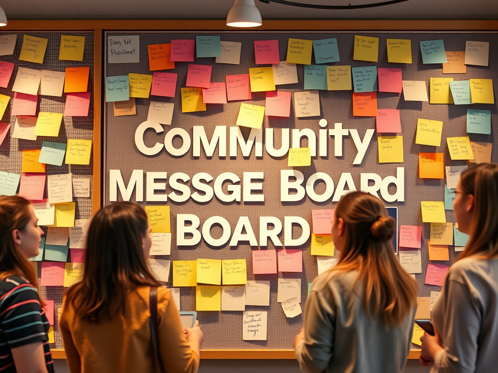 Community Message Board