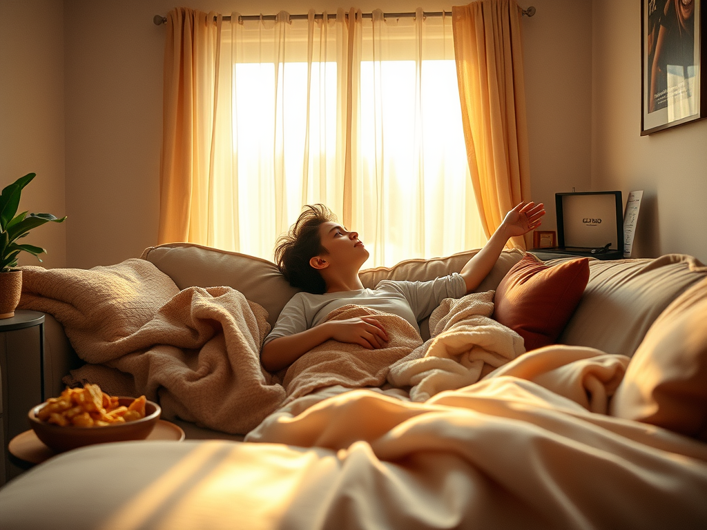 Lazy weekend plans doing nothing and sleeping is an emotional rest.