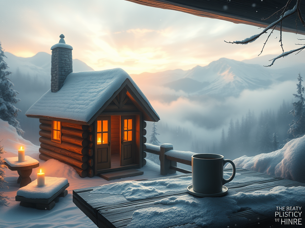 Daily Fiction story about a cabin in the snow.