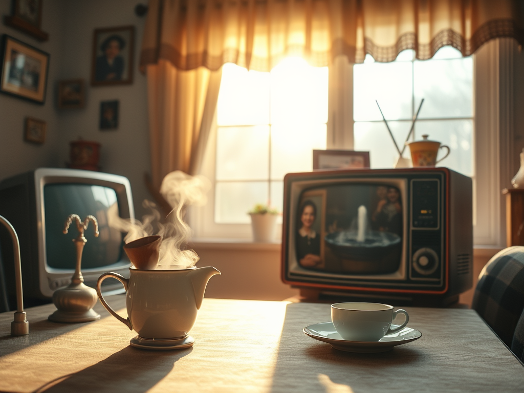 Enjoying peace silence and nostalgia.