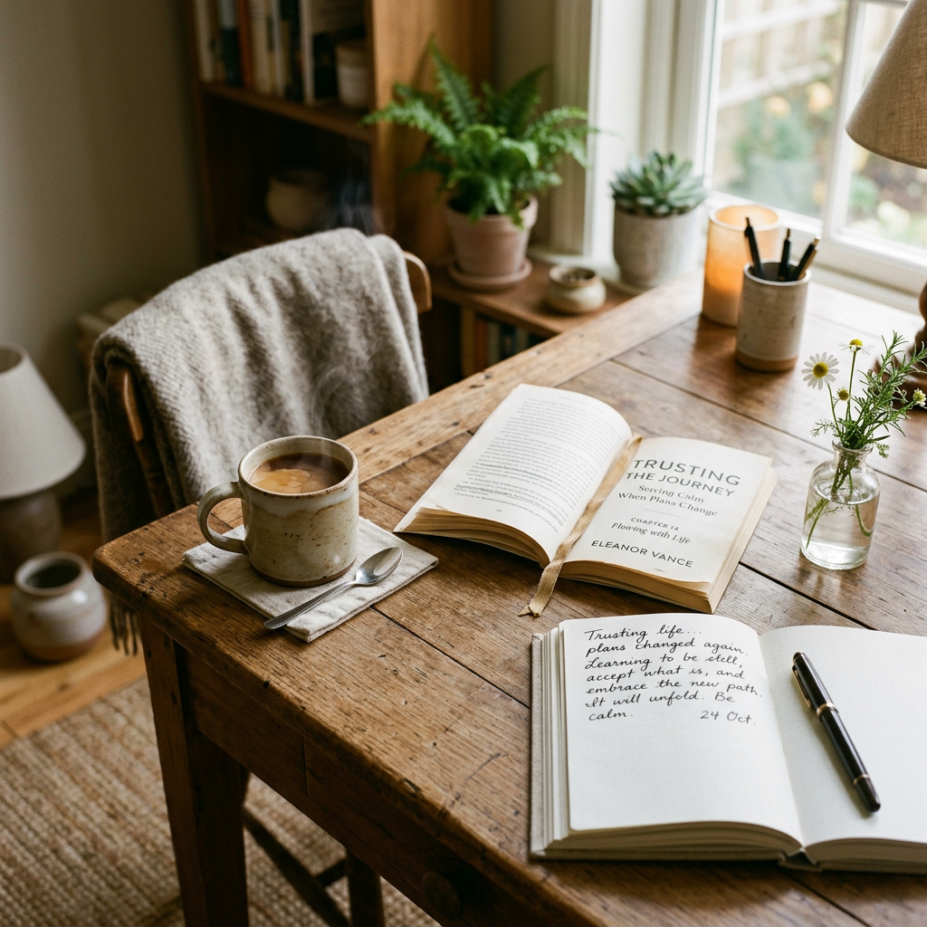 Trust the Process while navigating unexpected changes and starting an all-girls book club